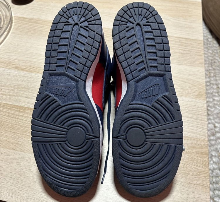 Supreme Dunk High Sb By Any Means - Red Navy