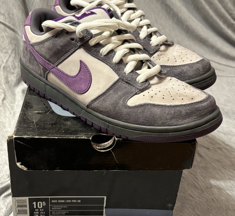 Nike Dunk Low Pro Sb Purple Pigeon 2006