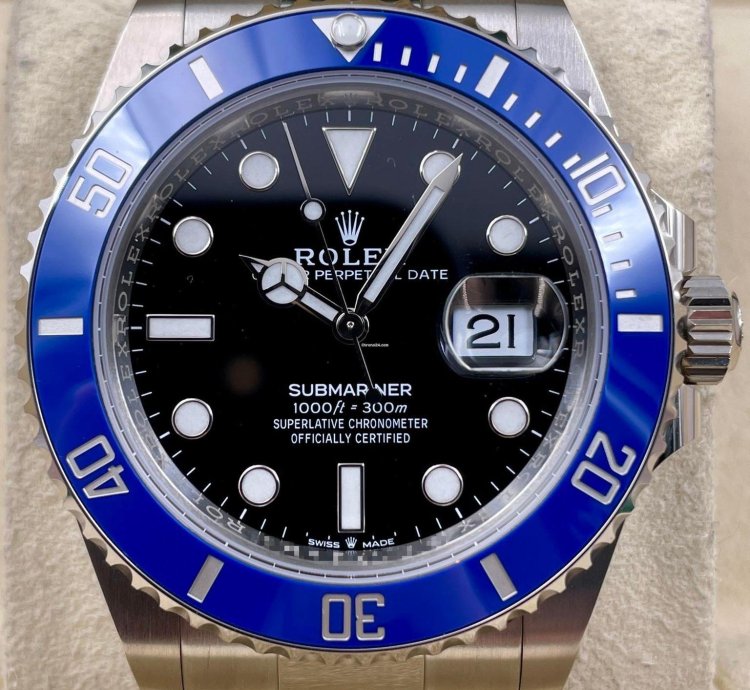 Rolex Submariner Date White Gold 41mm 126619lb 2024 Unworn