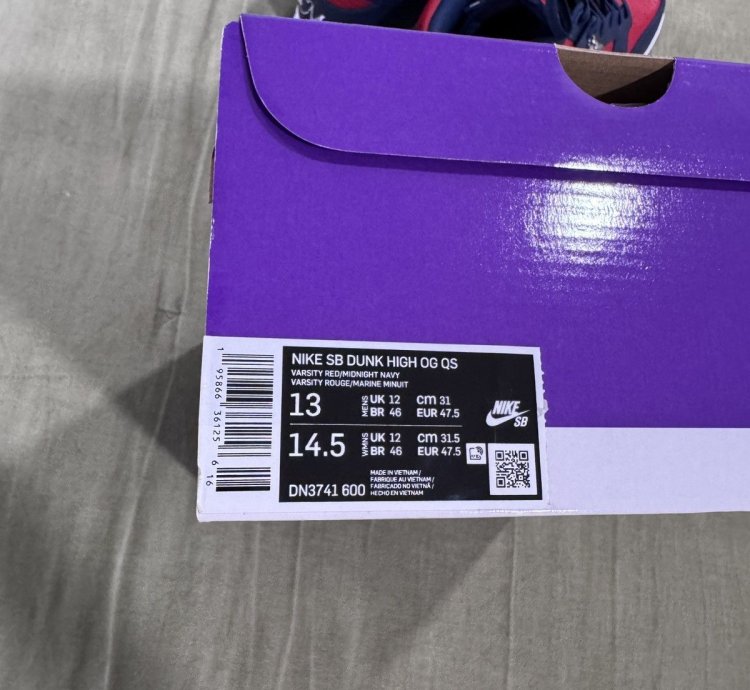 Supreme Dunk High Sb By Any Means Red Navy
