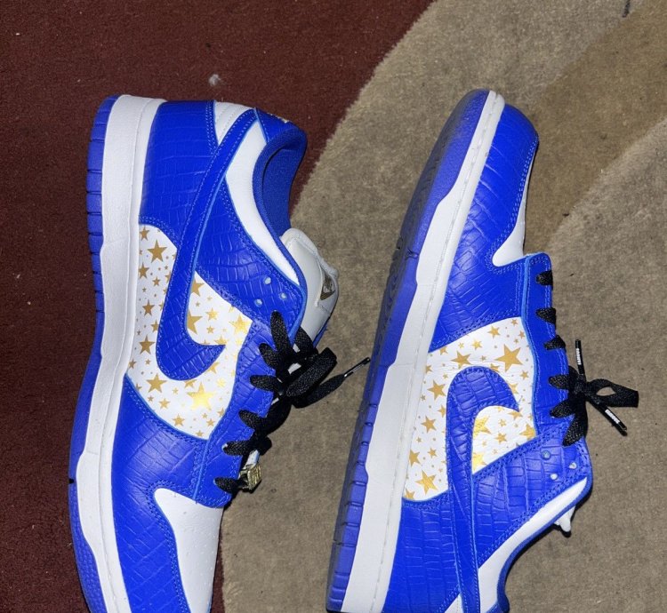 Supreme Dunk Low Og Sb Hyper Royal