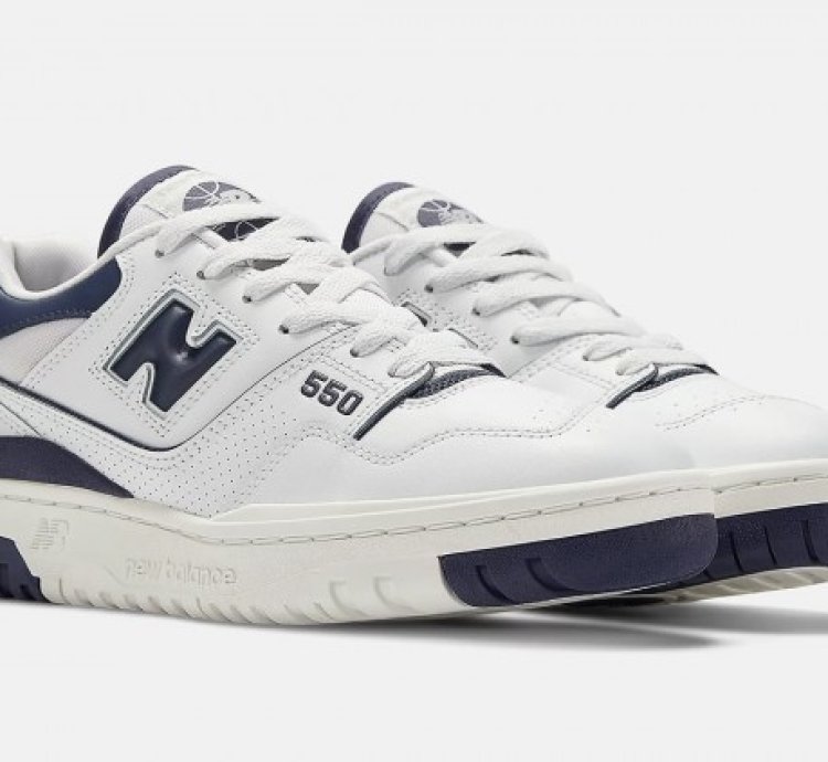 Newbalance 550 Navy Blue Sneakers