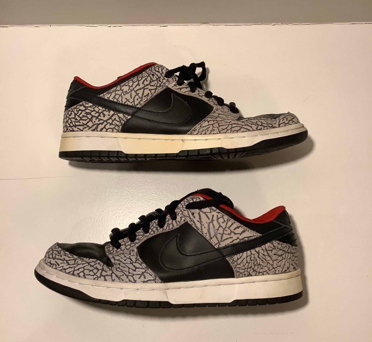 Supreme Dunk Low Pro Sb Black Cement