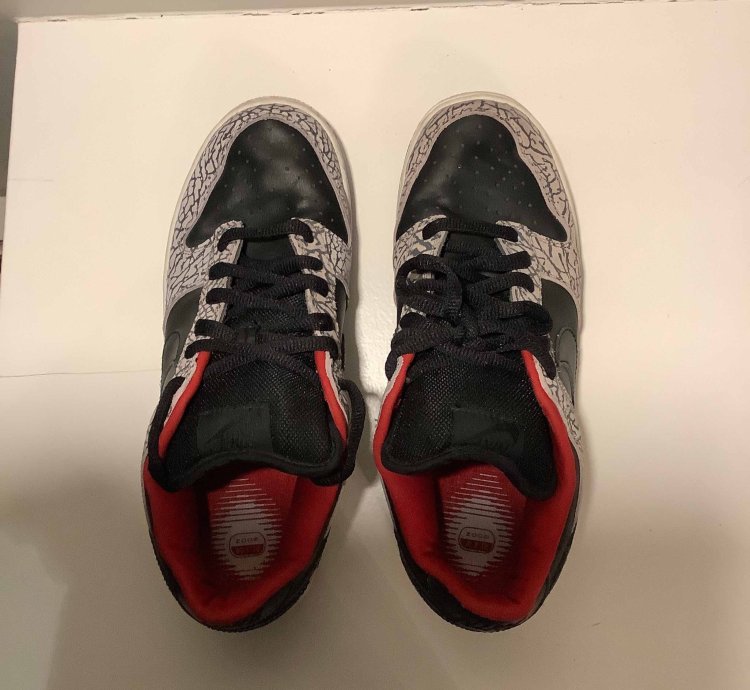 Supreme Dunk Low Pro Sb Black Cement