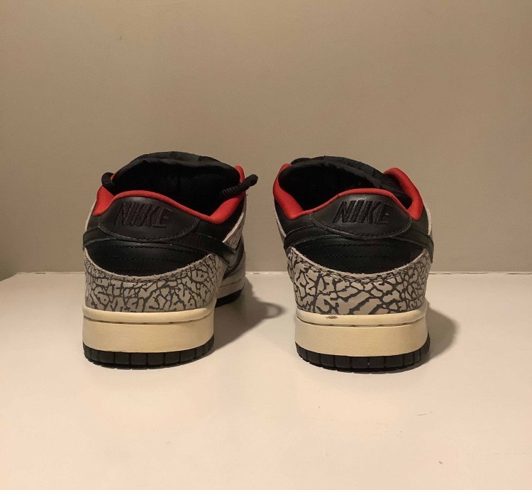 Supreme Dunk Low Pro Sb Black Cement