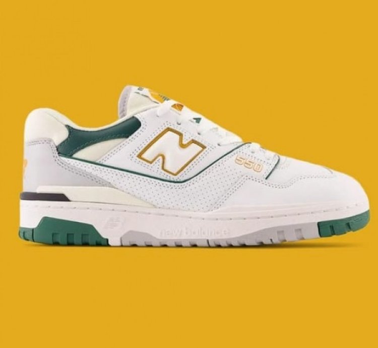 Newbalance 550 Nightwatch Green Running Shoes