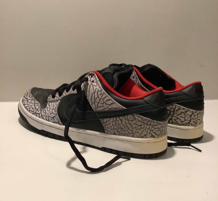 Supreme Dunk Low Pro Sb Black Cement