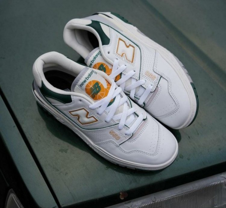 Newbalance 550 Nightwatch Green Running Shoes