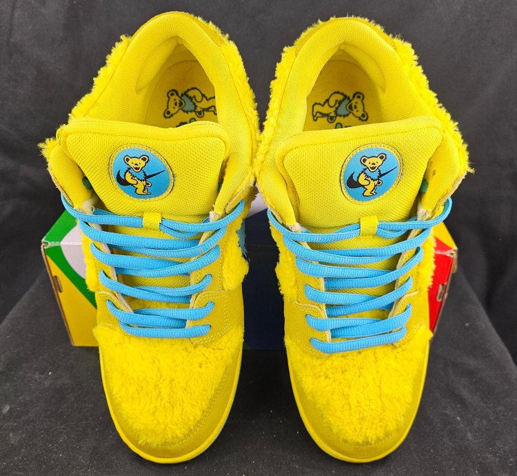 Nike Dunk Low Sb Grateful Dead Bears Opti Yellow Pre-owned