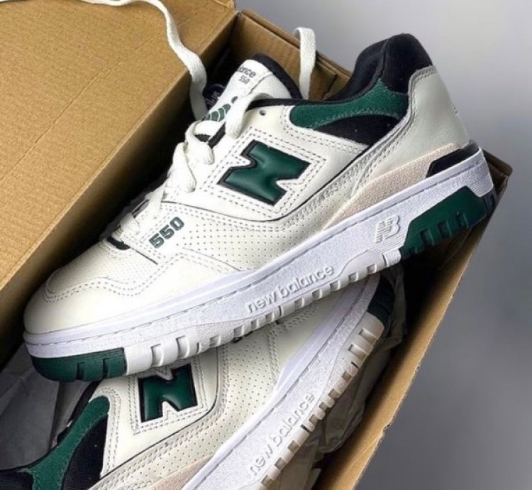 Newbalance 550 Pine Green Sneakers