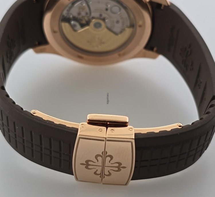 Patek Philippe Aquanaut 5167r-001 18k 40mm Brown Dial Watch 2010 Papers
