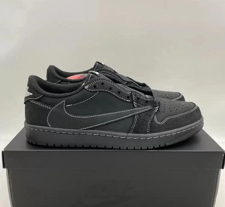 Air Jordan 1 Retro Low Og Sp Travis Scott Black Phantom
