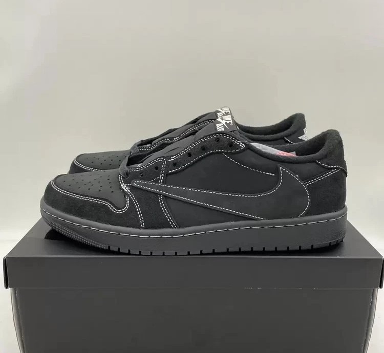 Air Jordan 1 Retro Low Og Sp Travis Scott Black Phantom