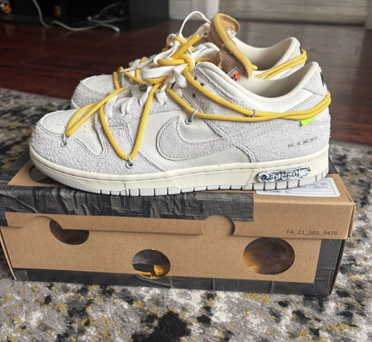 Nike Dunk Off White Lot 39