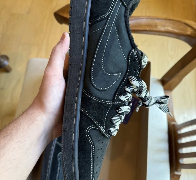 Air Jordan 1 Retro Low Og Sp Travis Scott Black Phantom