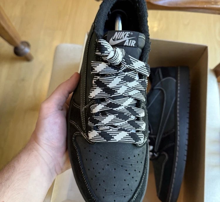 Air Jordan 1 Retro Low Og Sp Travis Scott Black Phantom