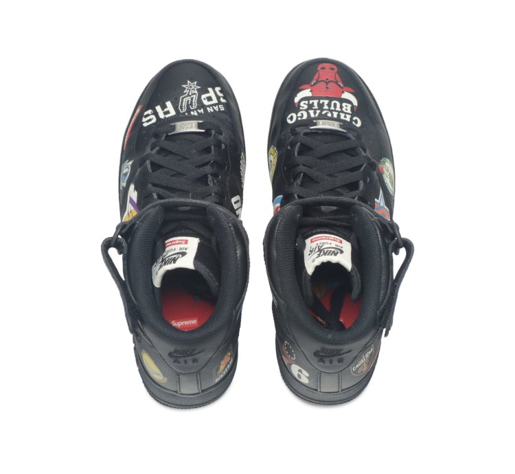 Supreme Nba Air Force 1 Mid 07 Black