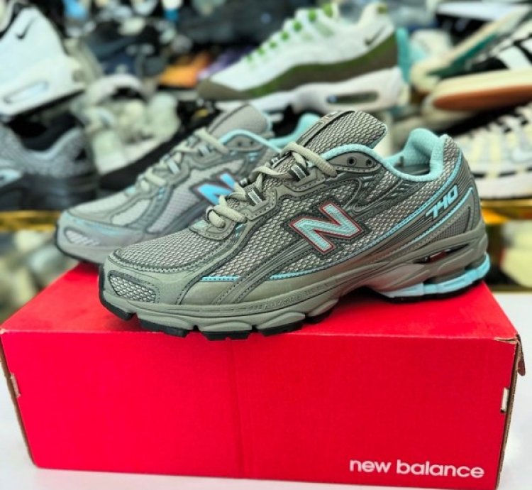 Newbalance 740 Vintage Grey Blue Sneakers