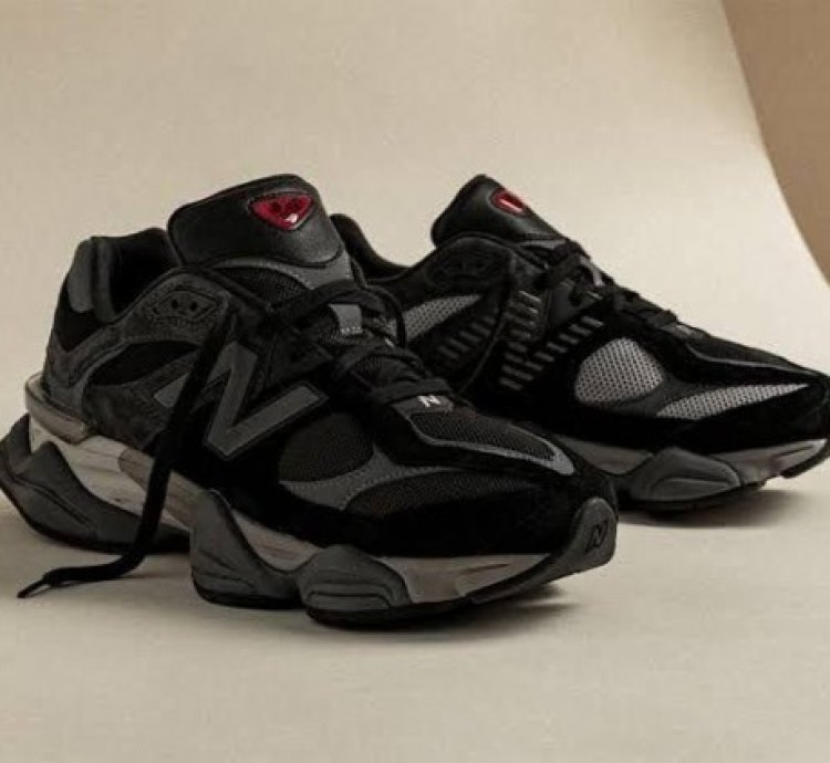 Newbalance 9060 Black Castlerock Black Grey Running Shoes