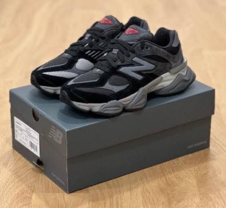 Newbalance 9060 Black Castlerock Black Grey Running Shoes