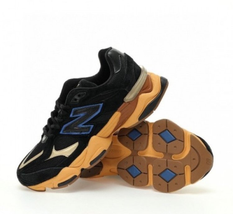 Newbalance 9060 Black Royal Gum Running Shoes