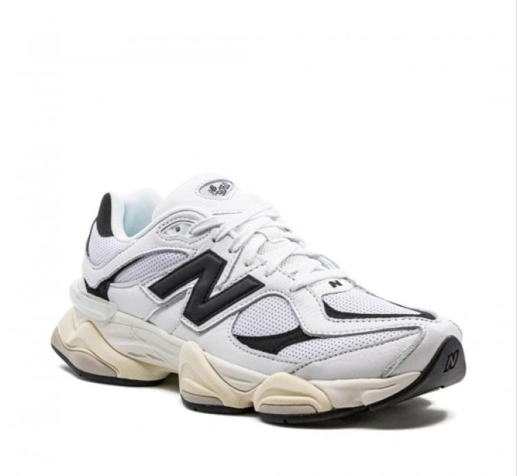 Newbalance 9060 Black White Running Shoes