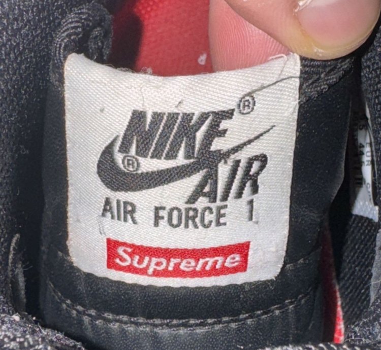 Supreme Nba Black Nike Air Force 1 Mid