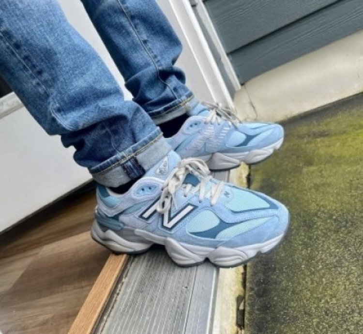 Newbalance 9060 Chrome Blue Sneakers