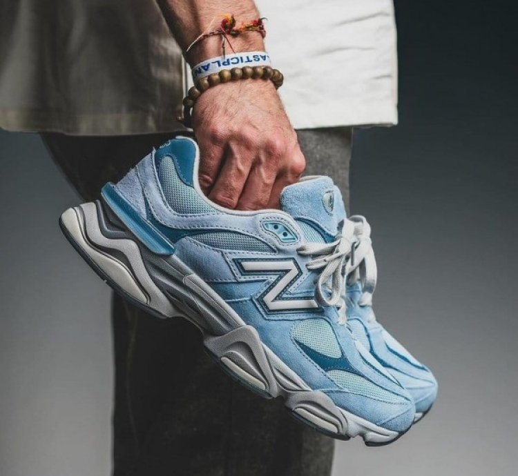 Newbalance 9060 Chrome Blue Sneakers