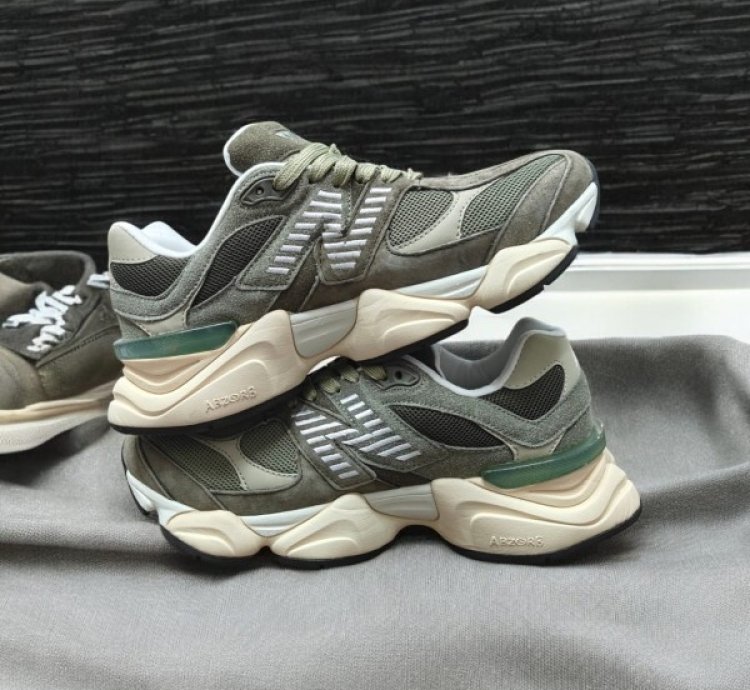 Newbalance 9060 Dark Army Sneakers