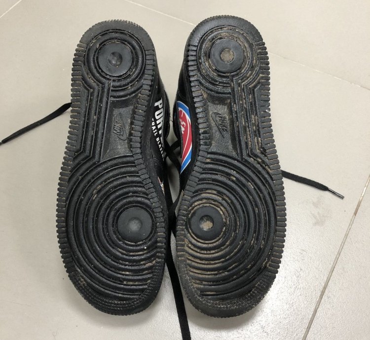 Supreme Nba Nike Air Force 1 Mid 07 Black 2018