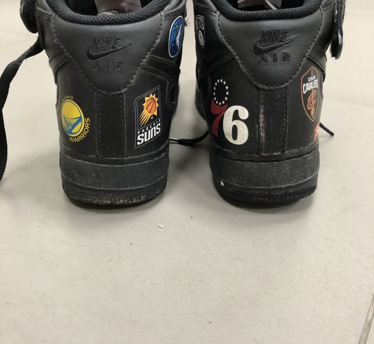 Supreme Nba Nike Air Force 1 Mid 07 Black 2018