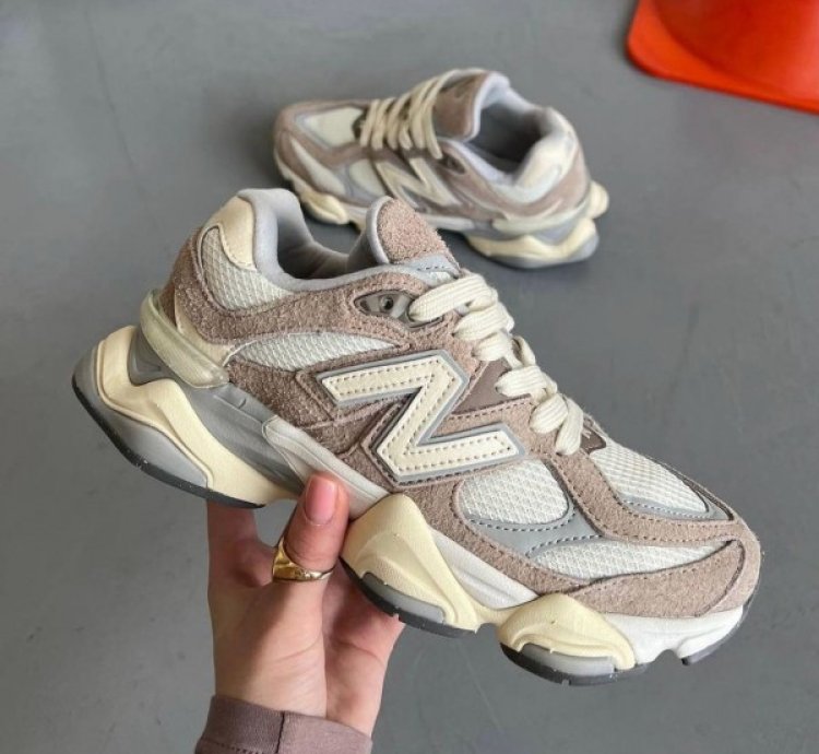 Newbalance 9060 Driftwood Brown Grey Running Shoes
