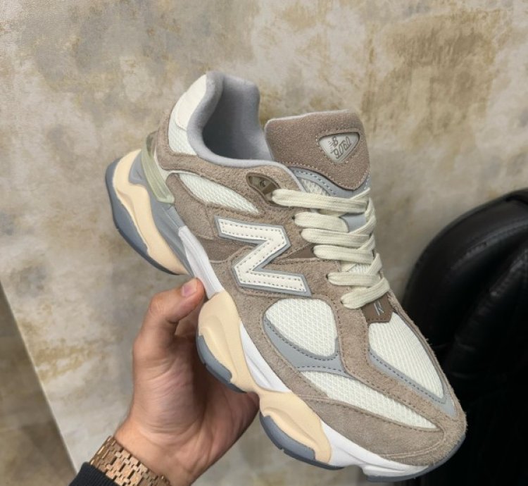 Newbalance 9060 Driftwood Brown Grey Running Shoes