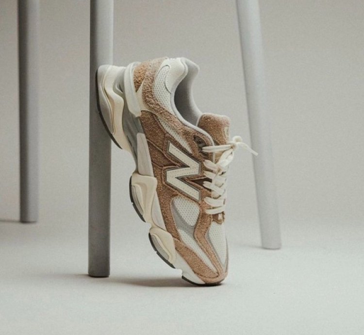 Newbalance 9060 Driftwood Brown Grey Running Shoes