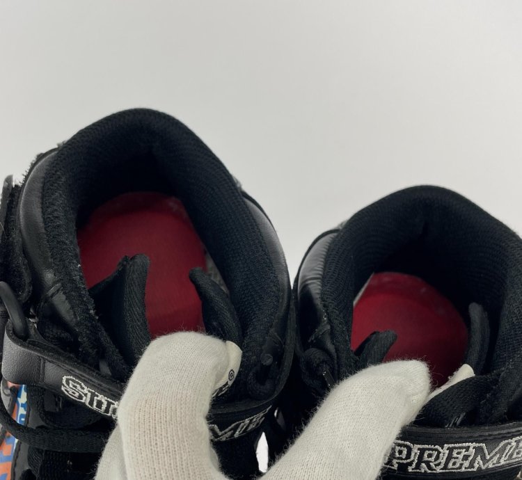Supreme Nba Nike Air Force 1 Mid 07 Black Size Us 9 0
