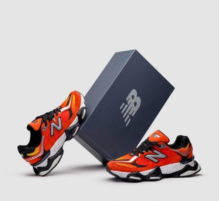 Newbalance 9060 Fire Sign Sneakers