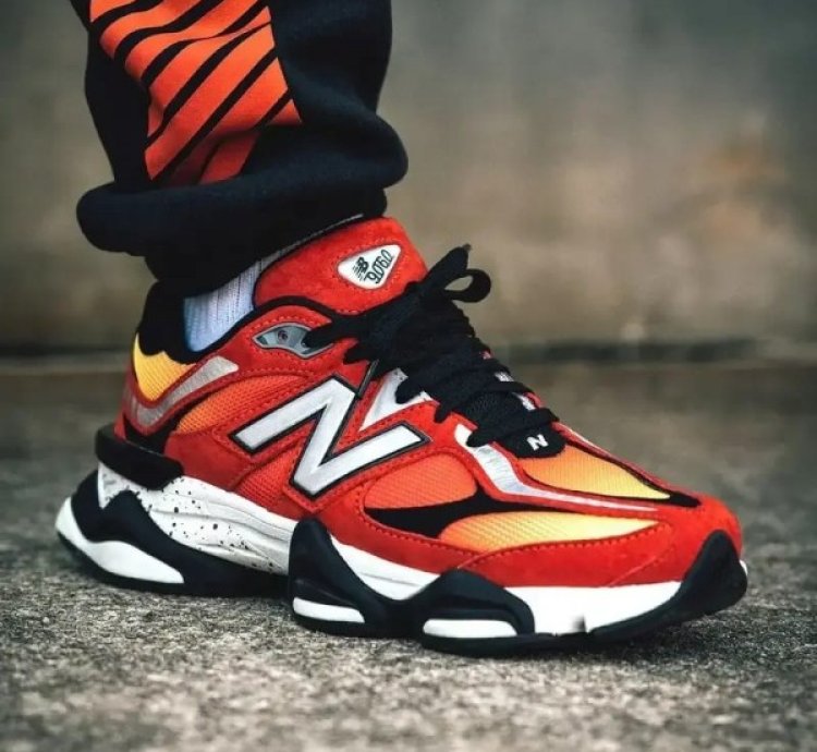 Newbalance 9060 Fire Sign Sneakers
