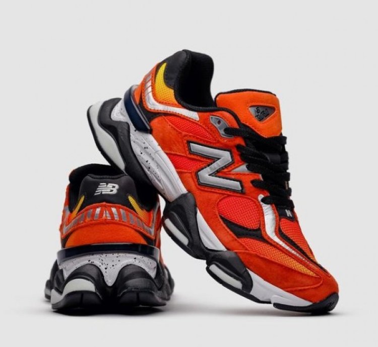 Newbalance 9060 Fire Sign Sneakers