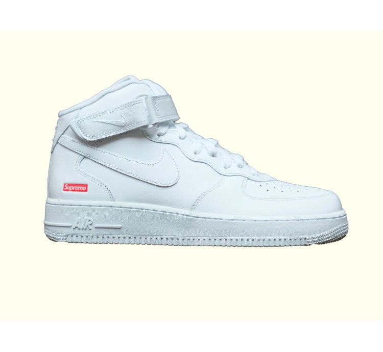 Supreme Nike Af1 Mid Air Force 1 Sp Shoes Mens Sz 10 Womens