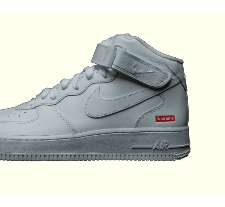 Supreme Nike Af1 Mid Air Force 1 Sp Shoes Mens Sz 10 Womens