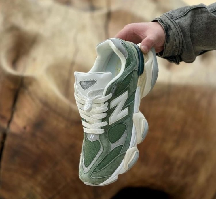 Newbalance 9060 Green Running Shoes