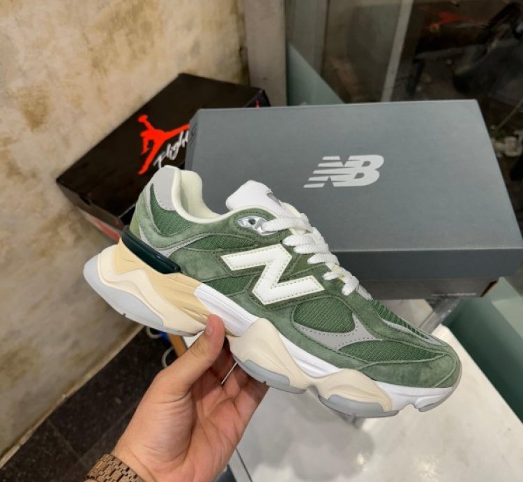 Newbalance 9060 Green Running Shoes
