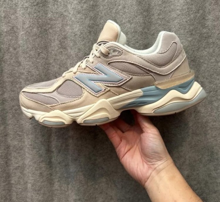 Newbalance 9060 Ivory Cream Pink Sand Sneakers