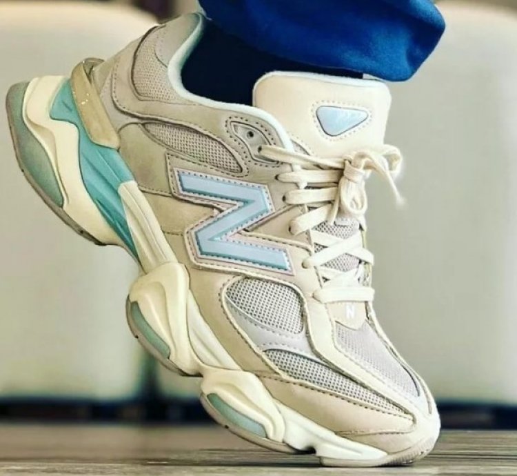 Newbalance 9060 Ivory Cream Pink Sand Sneakers