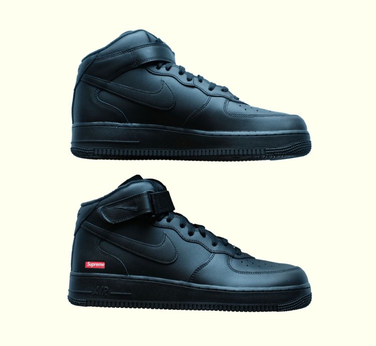 Supreme Nike Af1 Mid Air Force 1 Sp Shoes Mens Sz 11 Womens