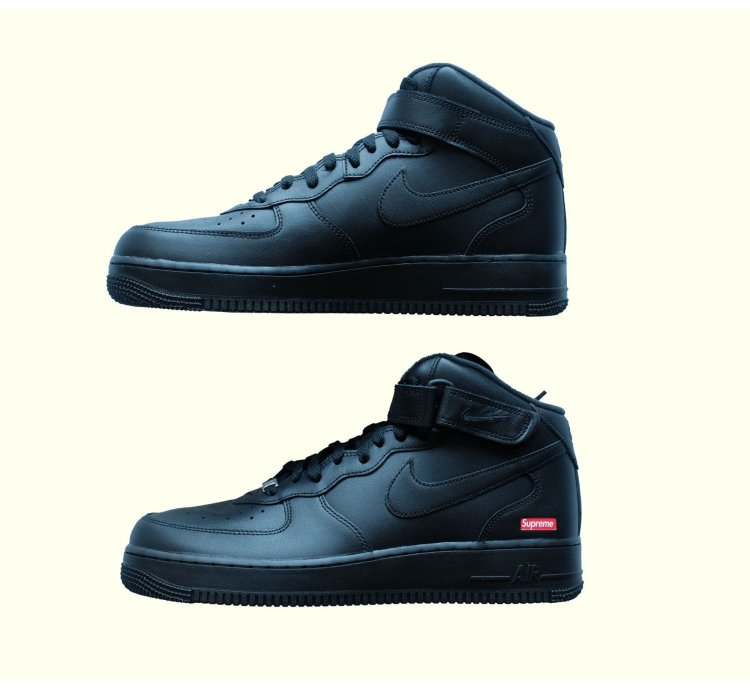 Supreme Nike Af1 Mid Air Force 1 Sp Shoes Mens Sz 11 Womens