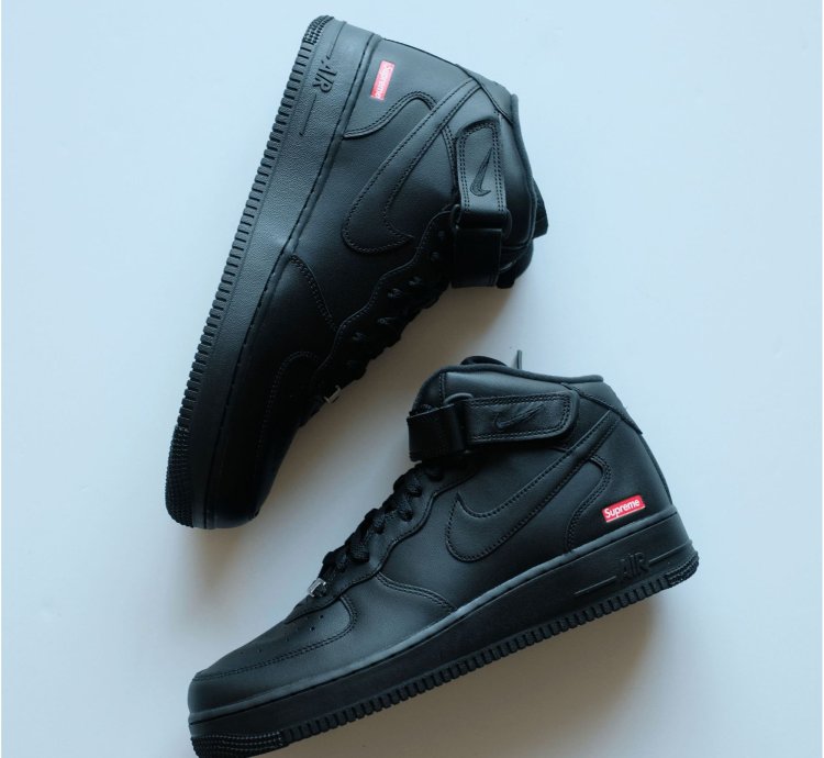 Supreme Nike Af1 Mid Air Force 1 Sp Shoes Mens Sz 11 Womens