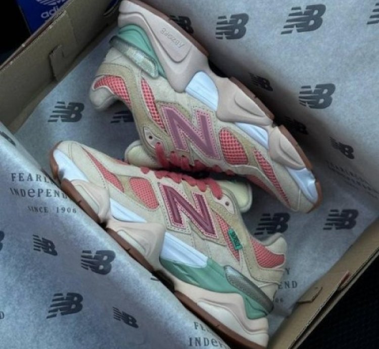 Newbalance 9060 Joe Fresh Goods Inside Voices Penny Cookie Pink Running Shoes