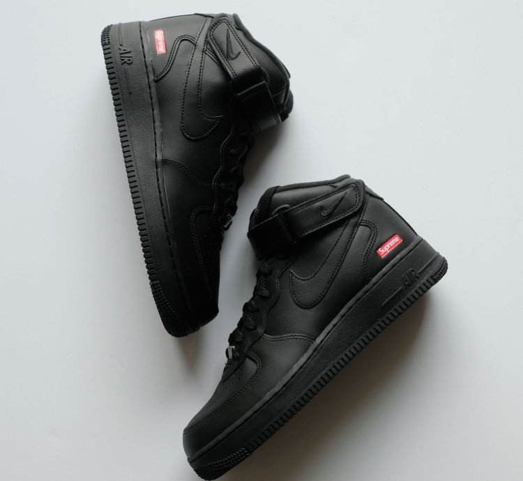 Supreme Nike Af1 Mid Air Force 1 Sp Shoes Mens Sz 8 Womens